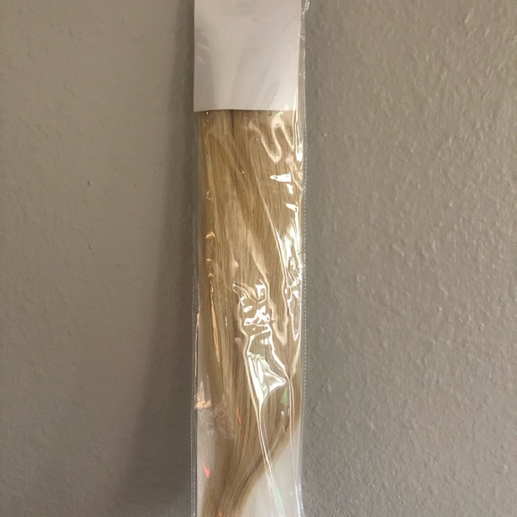 Weft human hair extensions